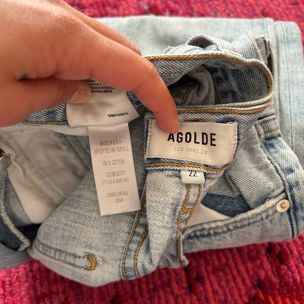 AGOLDE + 1 redone jean bundle! - image 10